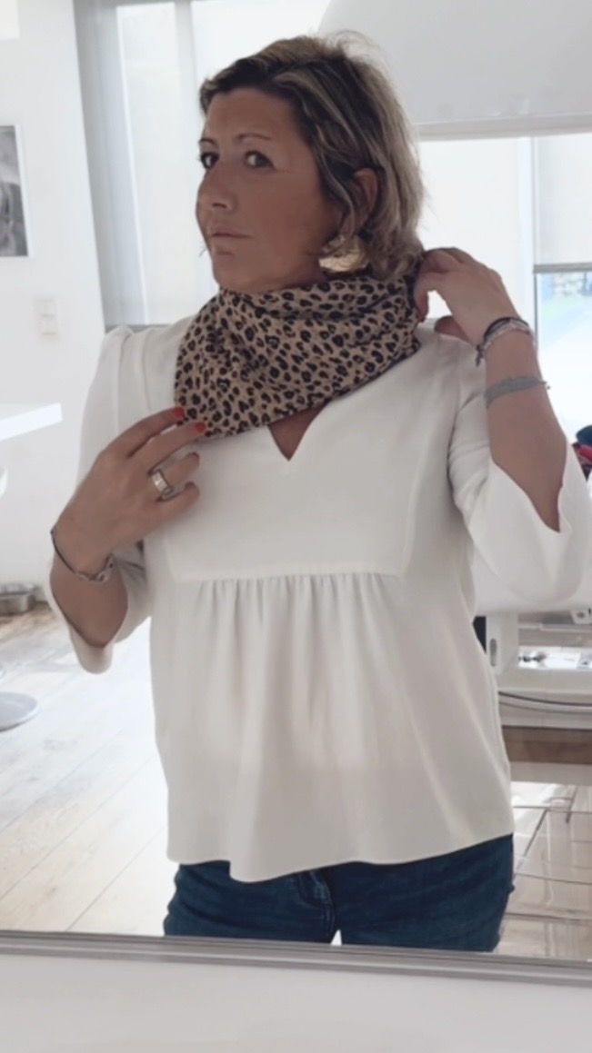 Foulard léopard DOG MOM - Taille unique – Image 3